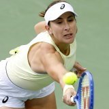 Belinda Bencic a manqué son affaire à Charleston (archives). KEYSTONE/EPA/JOHN G. MABANGLO